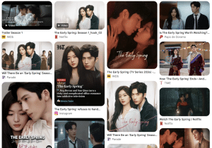 The Early Spring 2026 review Google image search results overview grid